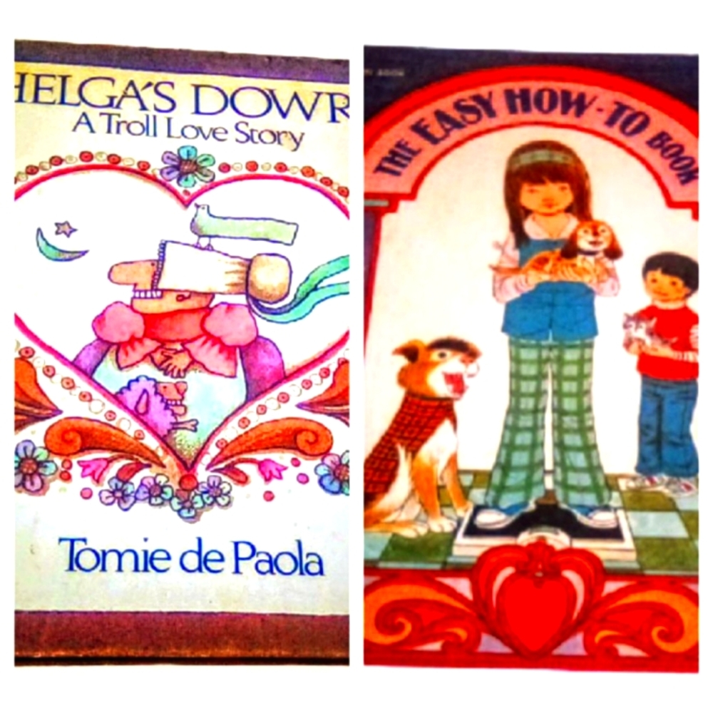 Vintage 70s Kids Book Lot • Tomie dePaola & Seymour Reit • Illustrated Storytime